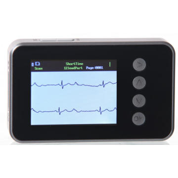 Instrumento portátil de eletrocardiograma de ECG digital